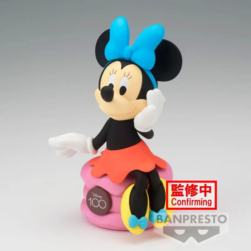 Disney Characters 100th Anniversary Sofubi Minnie Mouse figure 11cm termékfotó