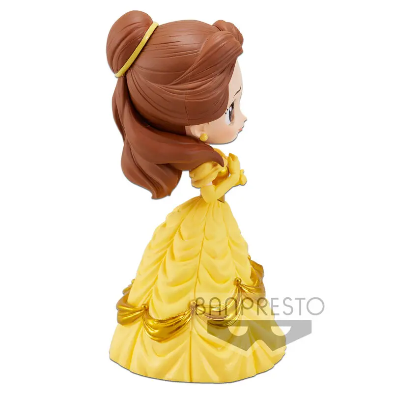 Disney Q Posket Mini Figure Belle A Normal Color Version 14 cm product photo