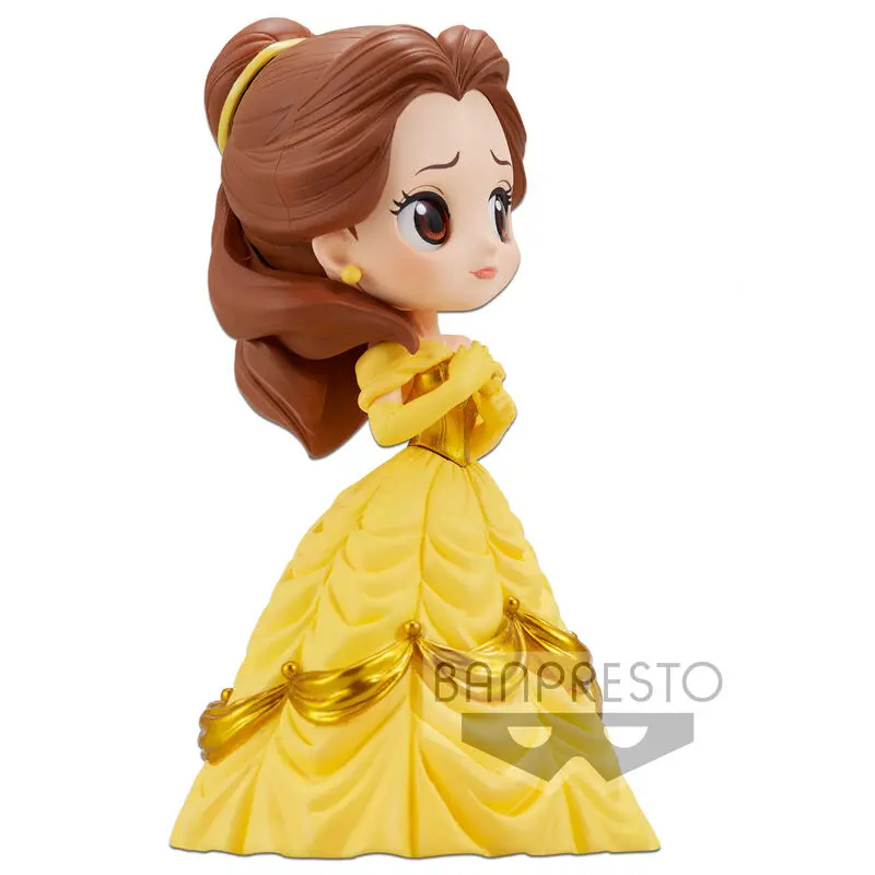 Disney Q Posket Mini Figure Belle A Normal Color Version 14 cm product photo