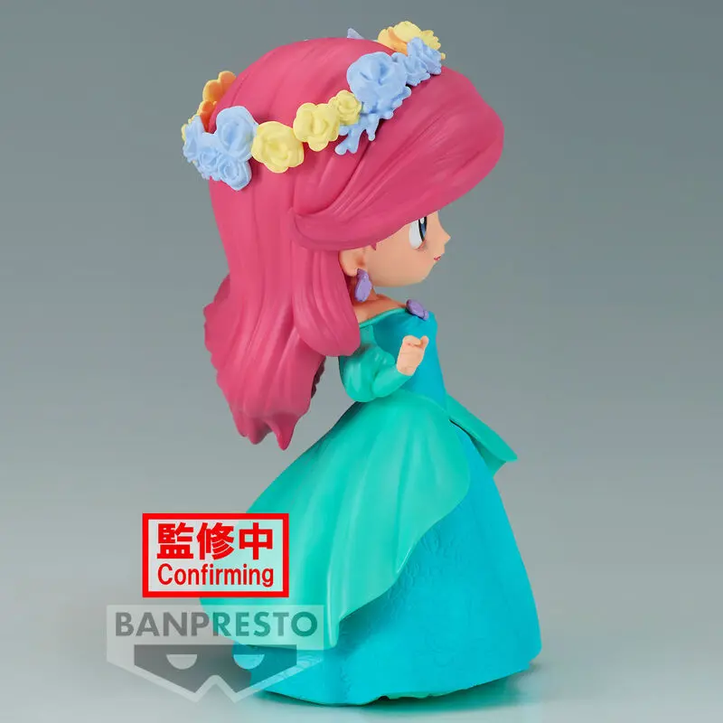 Disney Characters Flower Style Ariel Q Posket B figure 14cm product photo