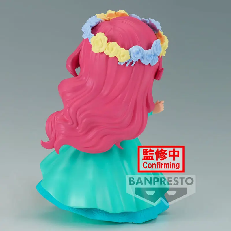 Disney Characters Flower Style Ariel Q Posket B figure 14cm product photo