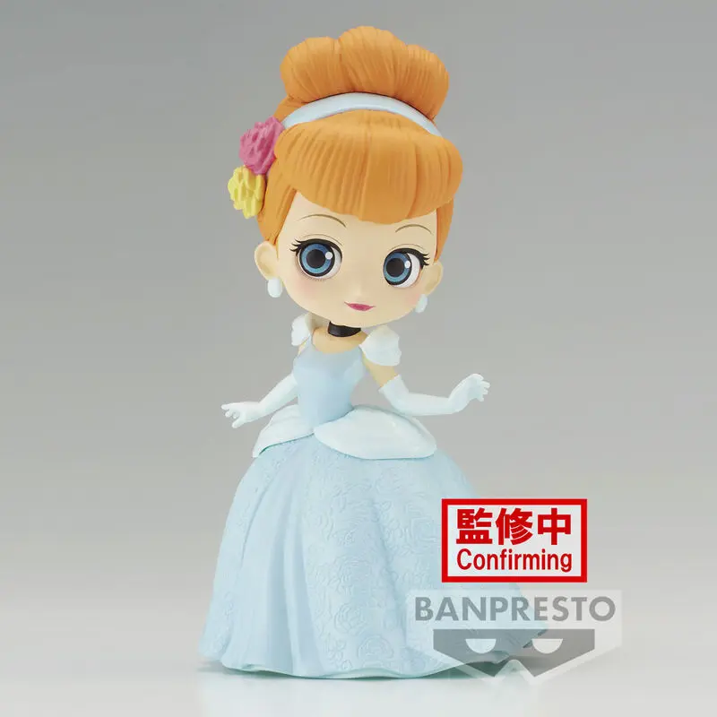 Disney Characters Flower Style Cinderella Ver.A Q posket figure 14cm product photo