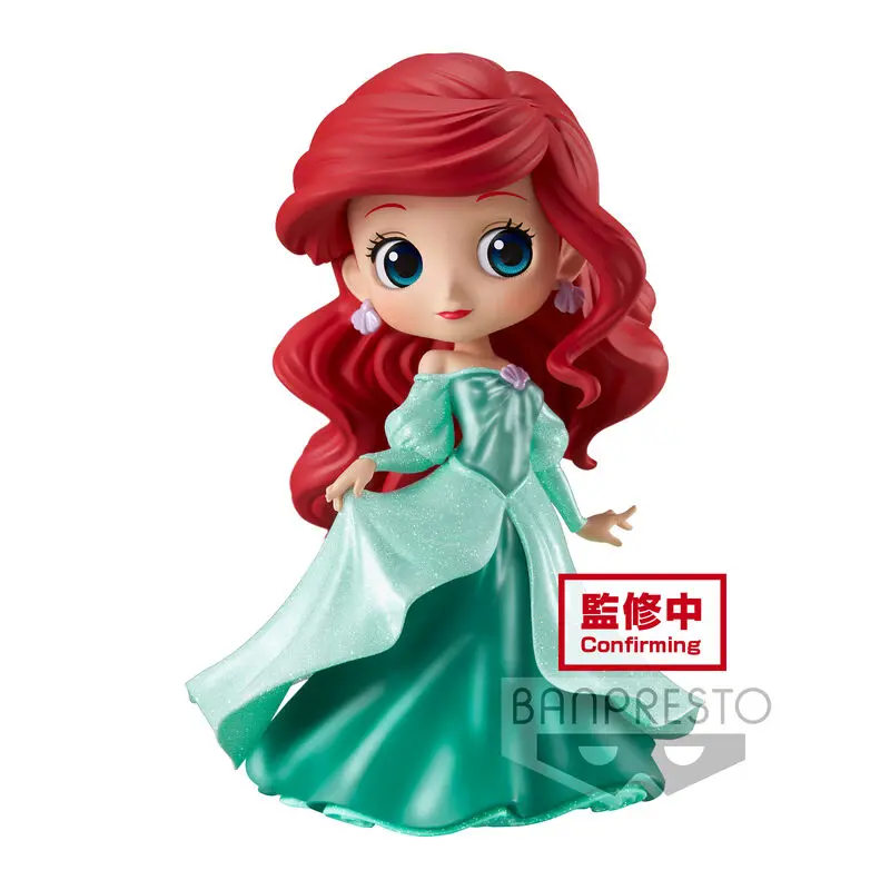 Disney Q Posket Mini Figure Ariel Princess Dress Glitter Line 14 cm termékfotó