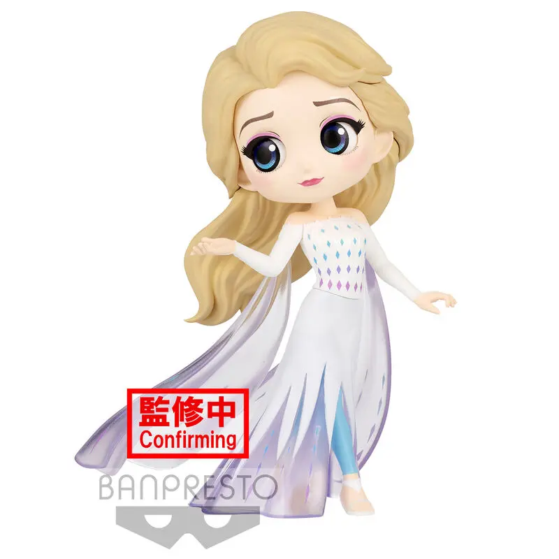 Disney Q Posket Mini Figure Elsa (Frozen 2) Ver. A 14 cm product photo