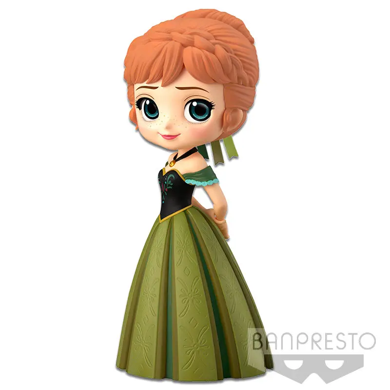 Disney Characters Frozen Anna Coronation Style Q Posket figure 14cm product photo