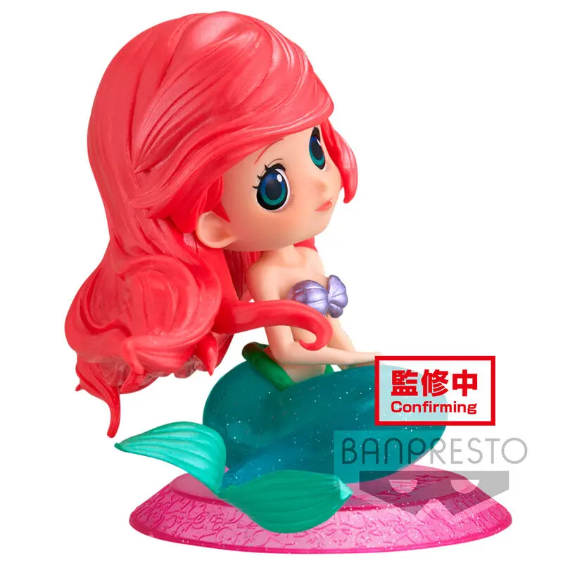Disney Characters Little Mermaid Ariel Glitter Line Q pokset 10cm product photo