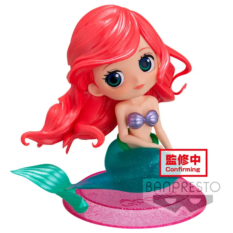 Disney Characters Little Mermaid Ariel Glitter Line Q pokset 10cm product photo