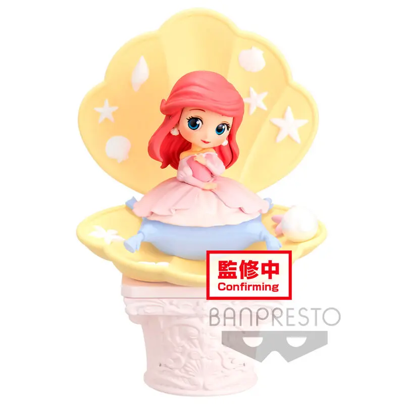 Disney Characters Pink Dress Style Ariel Ver.A Q posket figure 12cm termékfotó