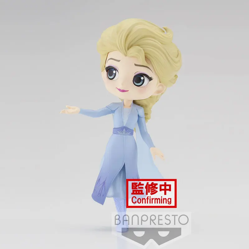 Disney Characters Frozen 2 Elsa Ver.A Q posket figure 14cm product photo