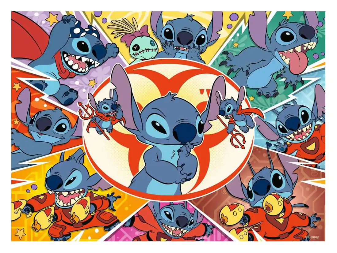 Disney Children's Jigsaw Puzzle XXL Stitch: In my World (100 pieces) product photo