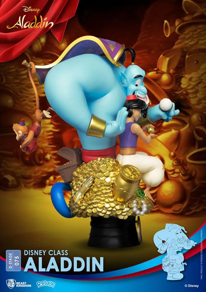 Disney Class Series D-Stage PVC Diorama Aladdin New Version 15 cm product photo