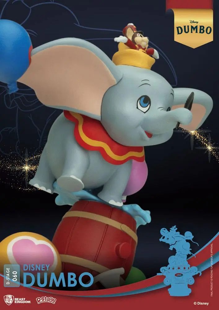 Disney Classic Animation Series D-Stage PVC Diorama Dumbo 15 cm product photo
