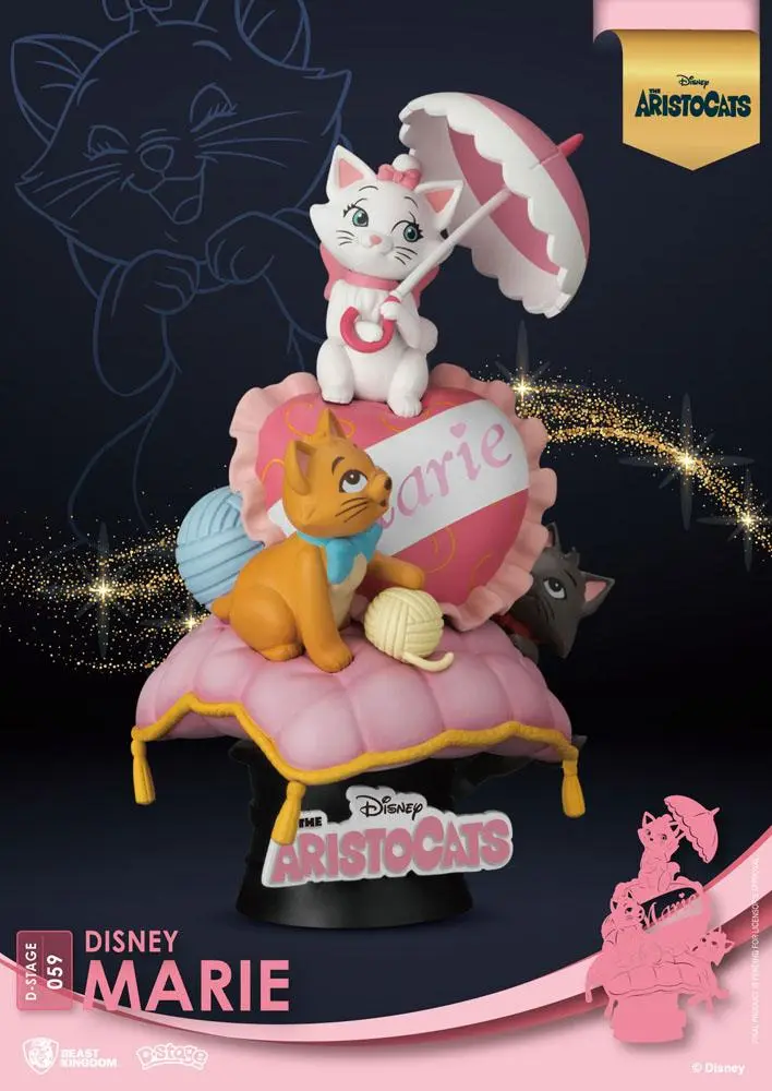 Disney Classic Animation Series D-Stage PVC Diorama Marie 15 cm product photo