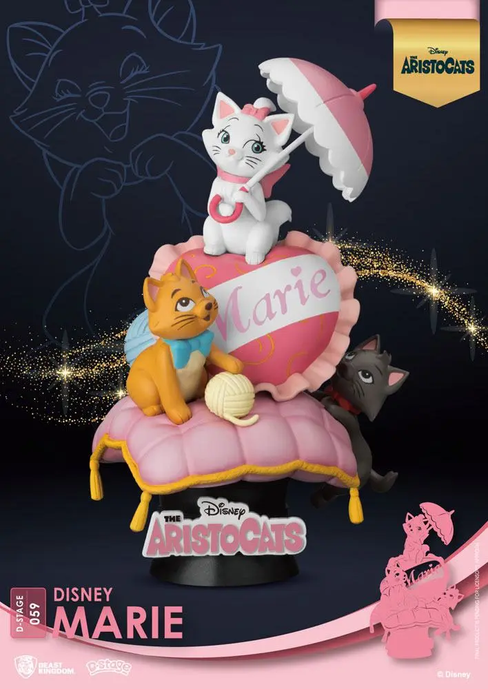 Disney Classic Animation Series D-Stage PVC Diorama Marie 15 cm product photo