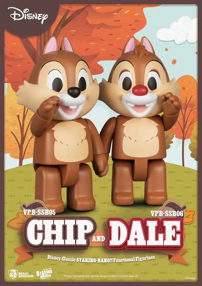 Disney: Classic Chip &#039;n&#039; Dale Syaking Bang PVC Figure Chip 33 cm product photo