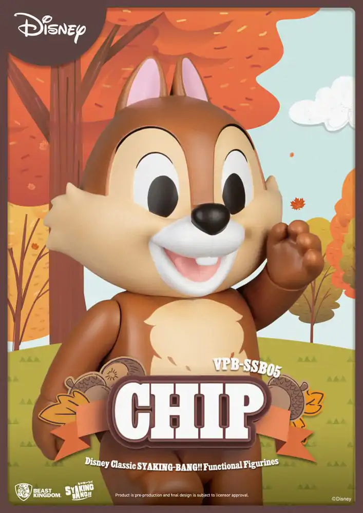 Disney: Classic Chip &#039;n&#039; Dale Syaking Bang PVC Figure Chip 33 cm product photo