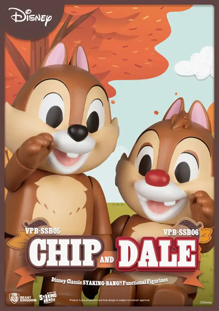 Disney: Classic Chip &#039;n&#039; Dale Syaking Bang PVC Figure Chip 33 cm product photo