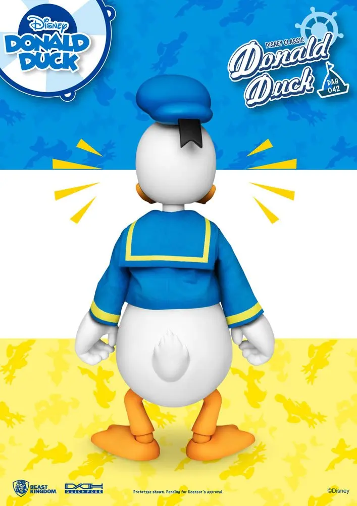 Disney Classic Dynamic 8ction Heroes Action Figure 1/9 Donald Duck Classic Version 16 cm product photo