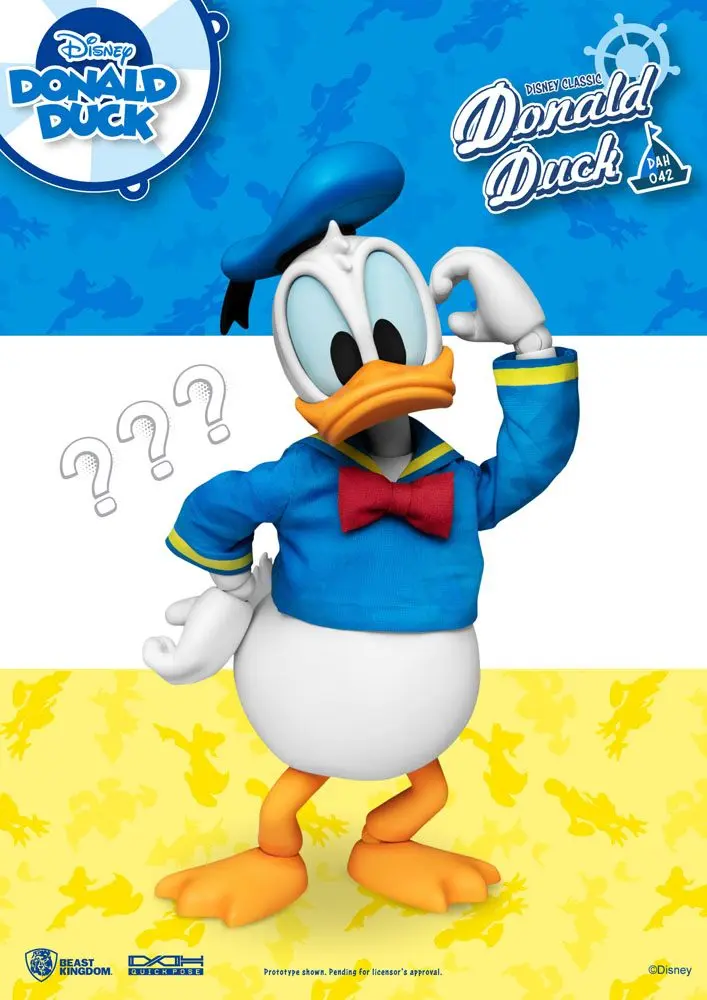 Disney Classic Dynamic 8ction Heroes Action Figure 1/9 Donald Duck Classic Version 16 cm product photo