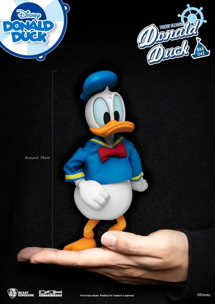 Disney Classic Dynamic 8ction Heroes Action Figure 1/9 Donald Duck Classic Version 16 cm product photo