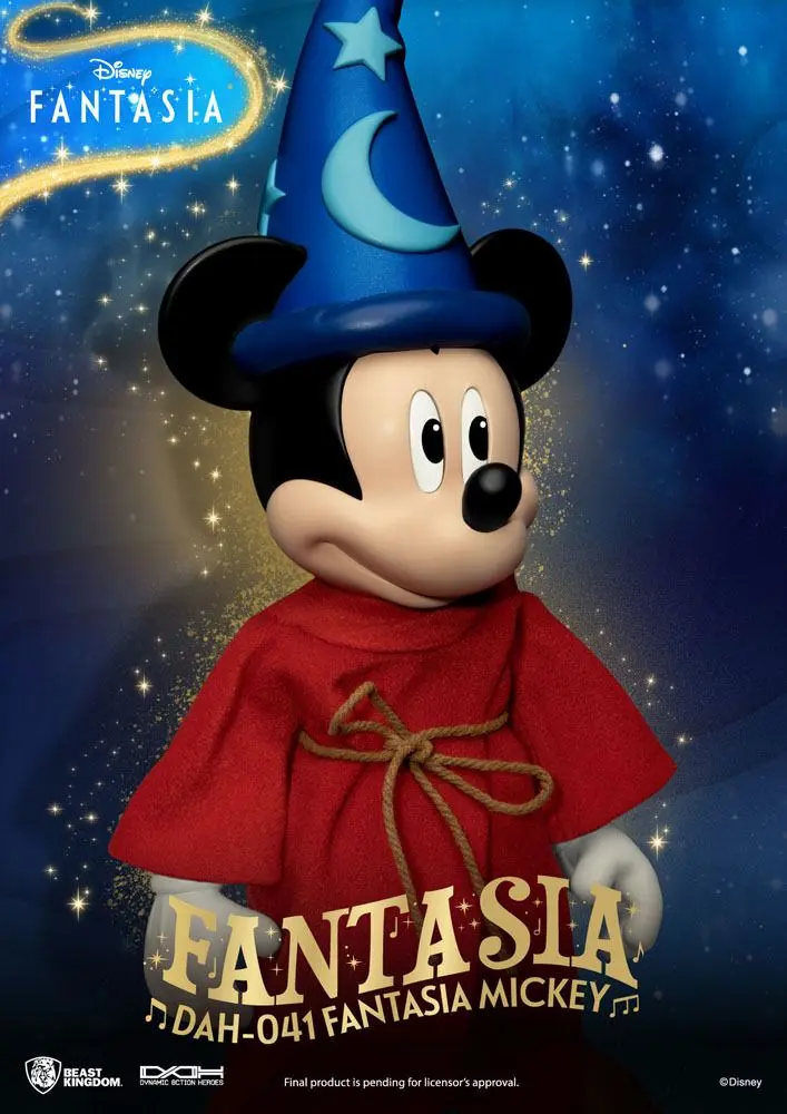 Disney Classic Dynamic 8ction Heroes Action Figure 1/9 Mickey Fantasia 21 cm termékfotó