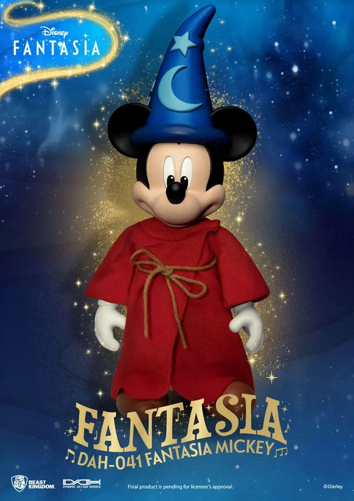 Disney Classic Dynamic 8ction Heroes Action Figure 1/9 Mickey Fantasia 21 cm termékfotó