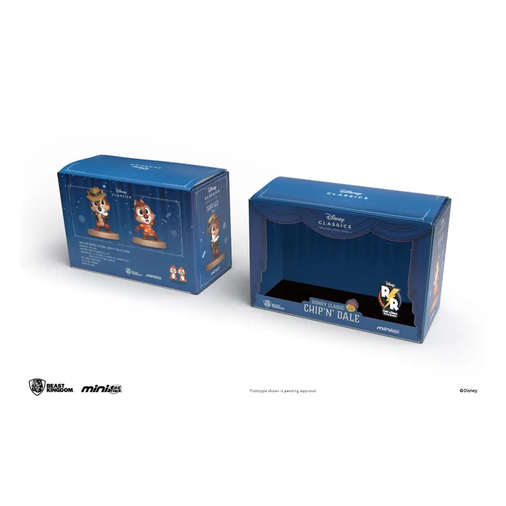 Disney Classic Mini Egg Attack Figures Chip &amp; Dale 8 cm product photo