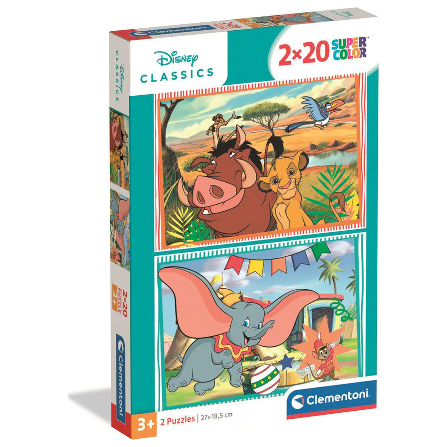 Disney Classic puzzle 2x20pcs product photo