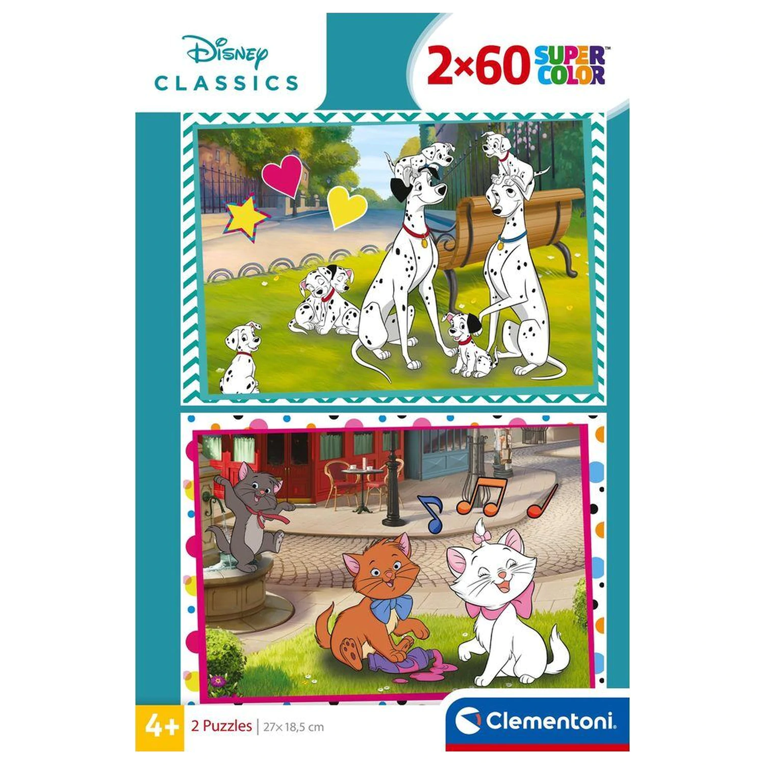 Disney Classic puzzle 2x60pcs product photo