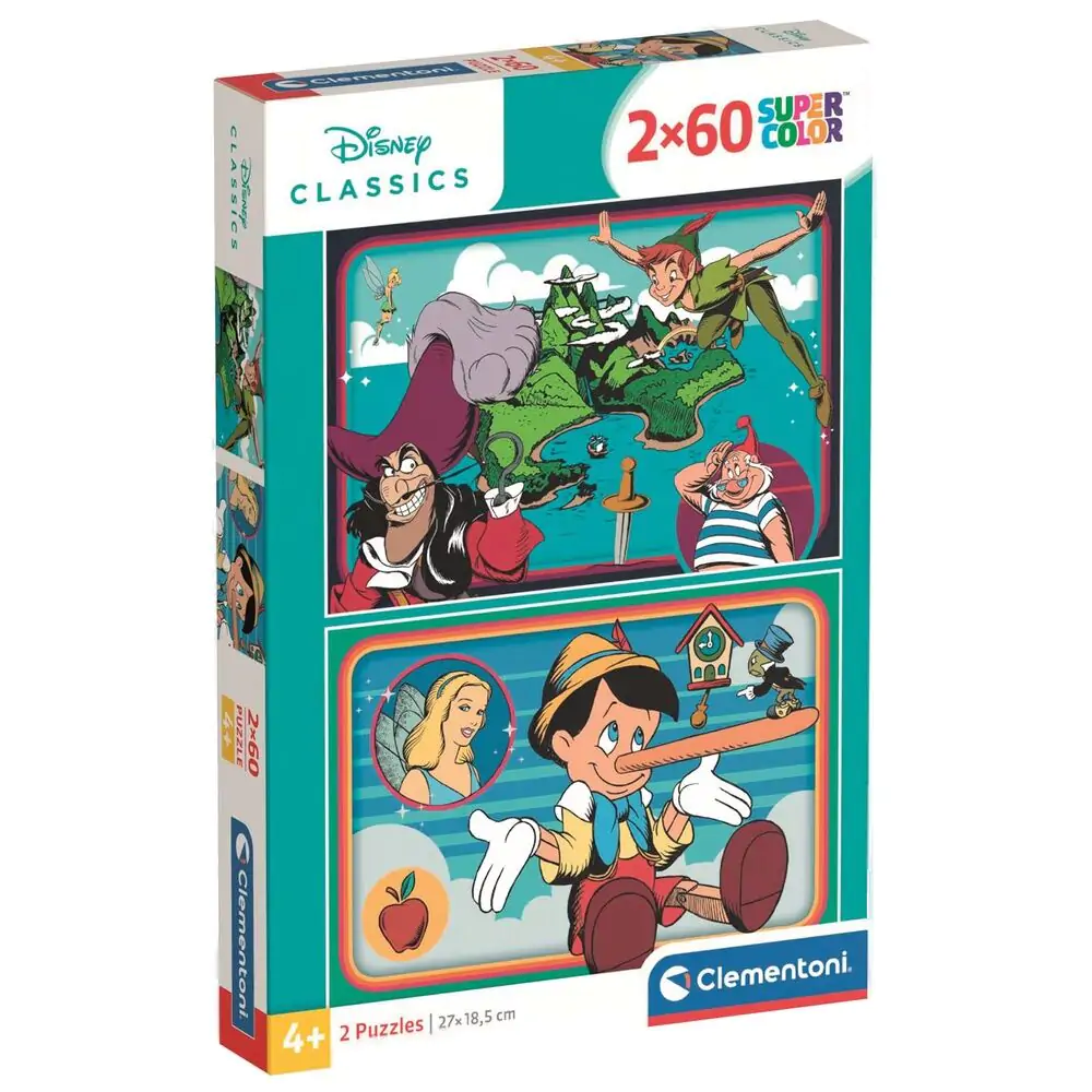 Disney Classic puzzle 2x60pcs product photo