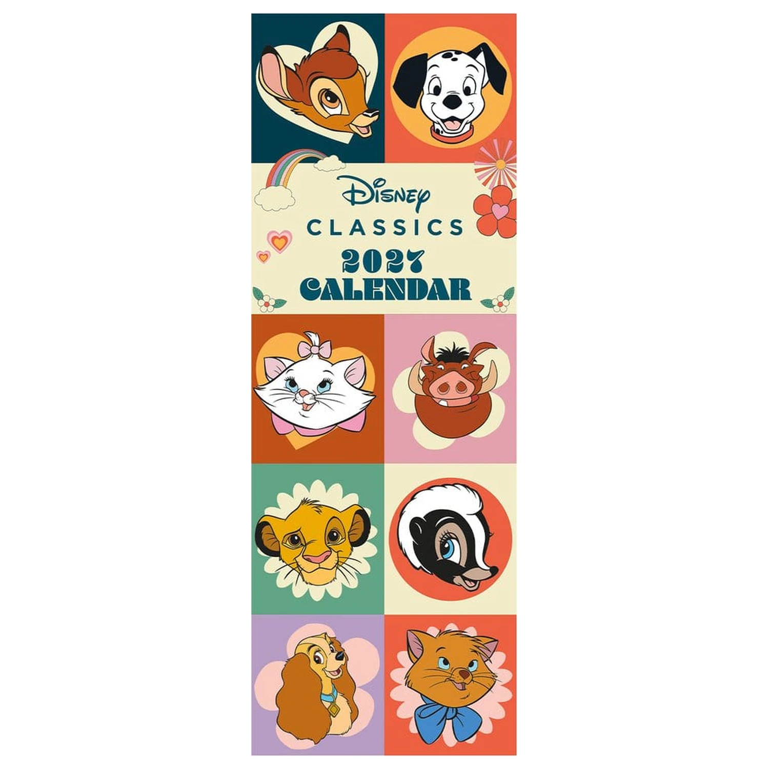 Disney Classics Calendar 70s Feeling 2027 42 x 15 cm product photo