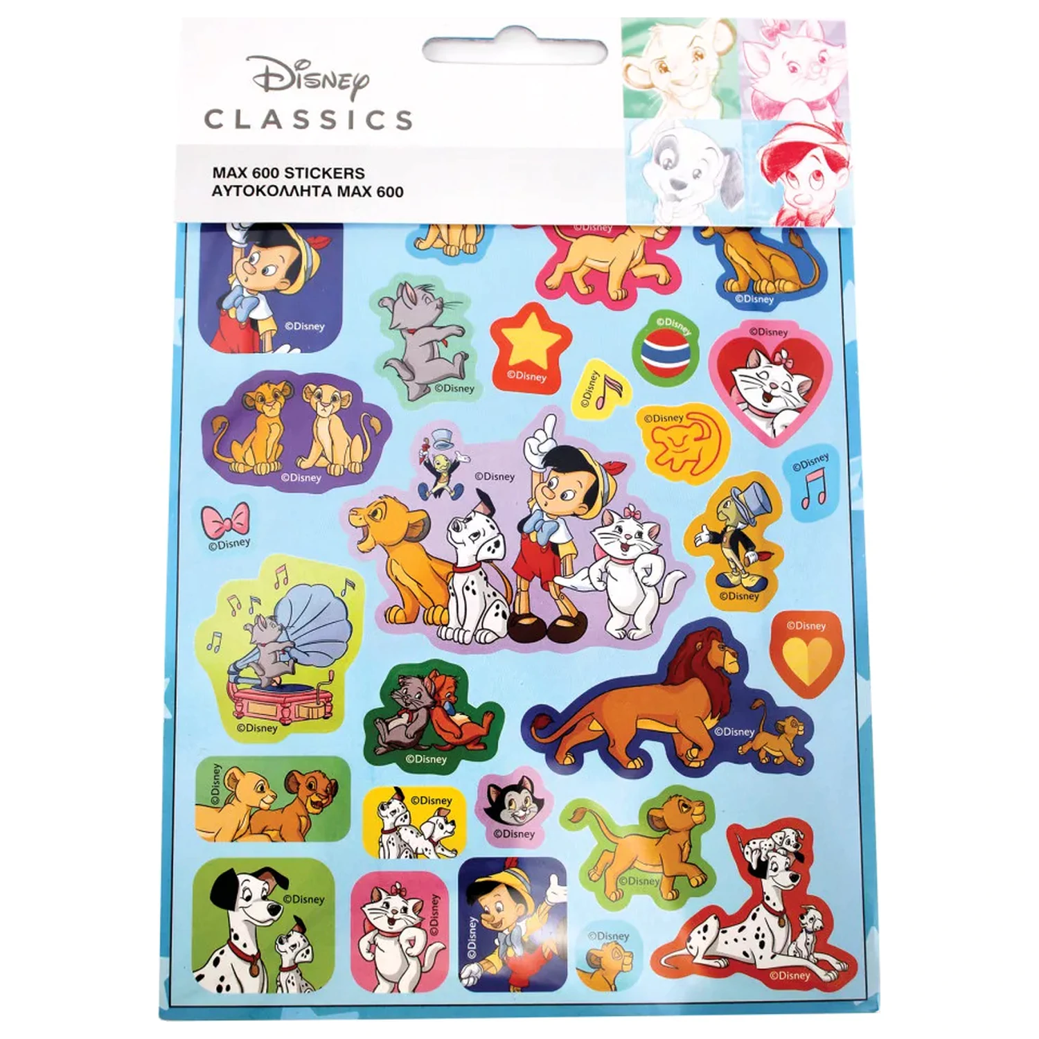 Disney Classics Fun 600-Piece Sticker Set product photo
