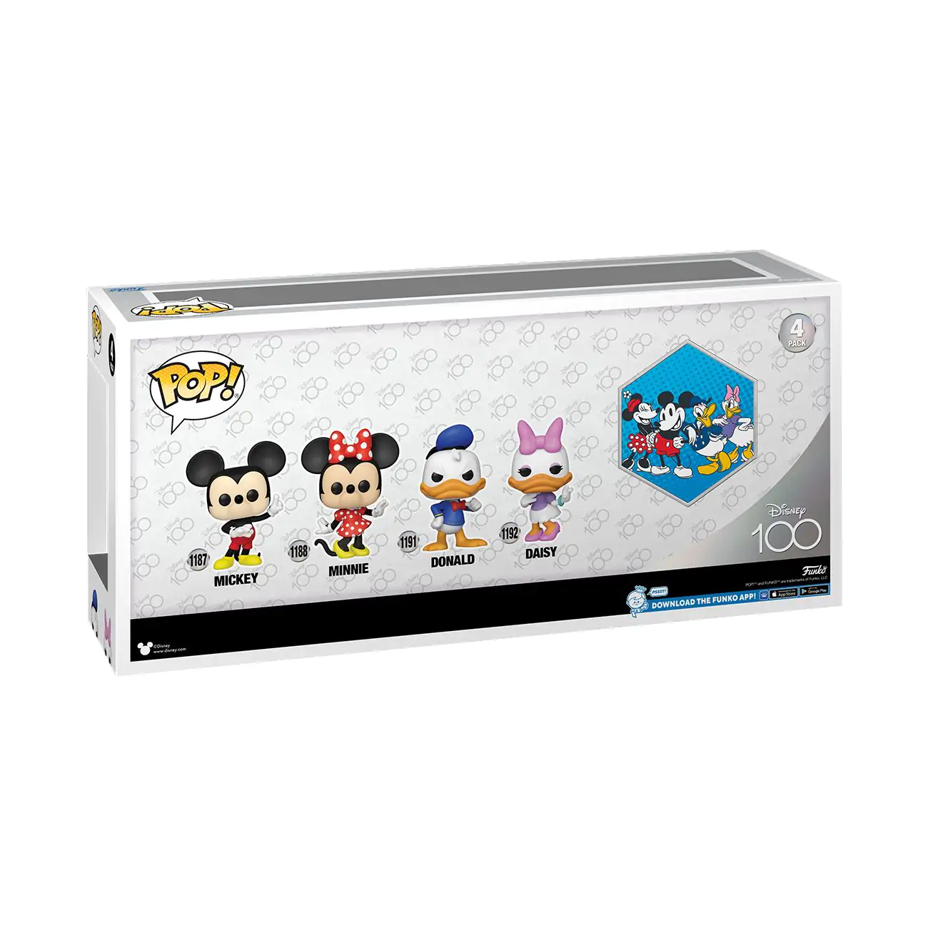 Disney POP! Movies Vinyl Figure 4-Pack Classics 9 cm termékfotó