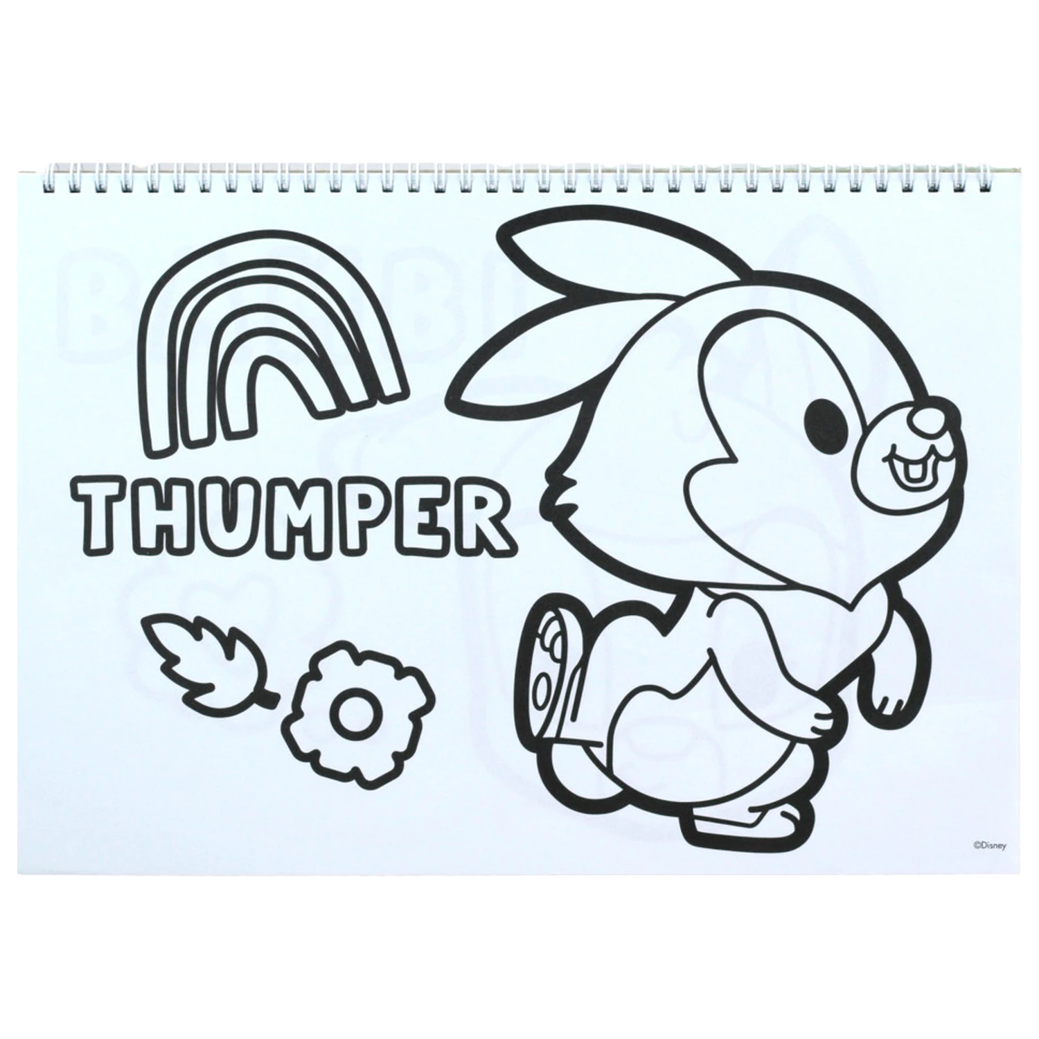 Disney Classics Love A/4 Spiral Sketchbook 40 Sheets with Stickers product photo