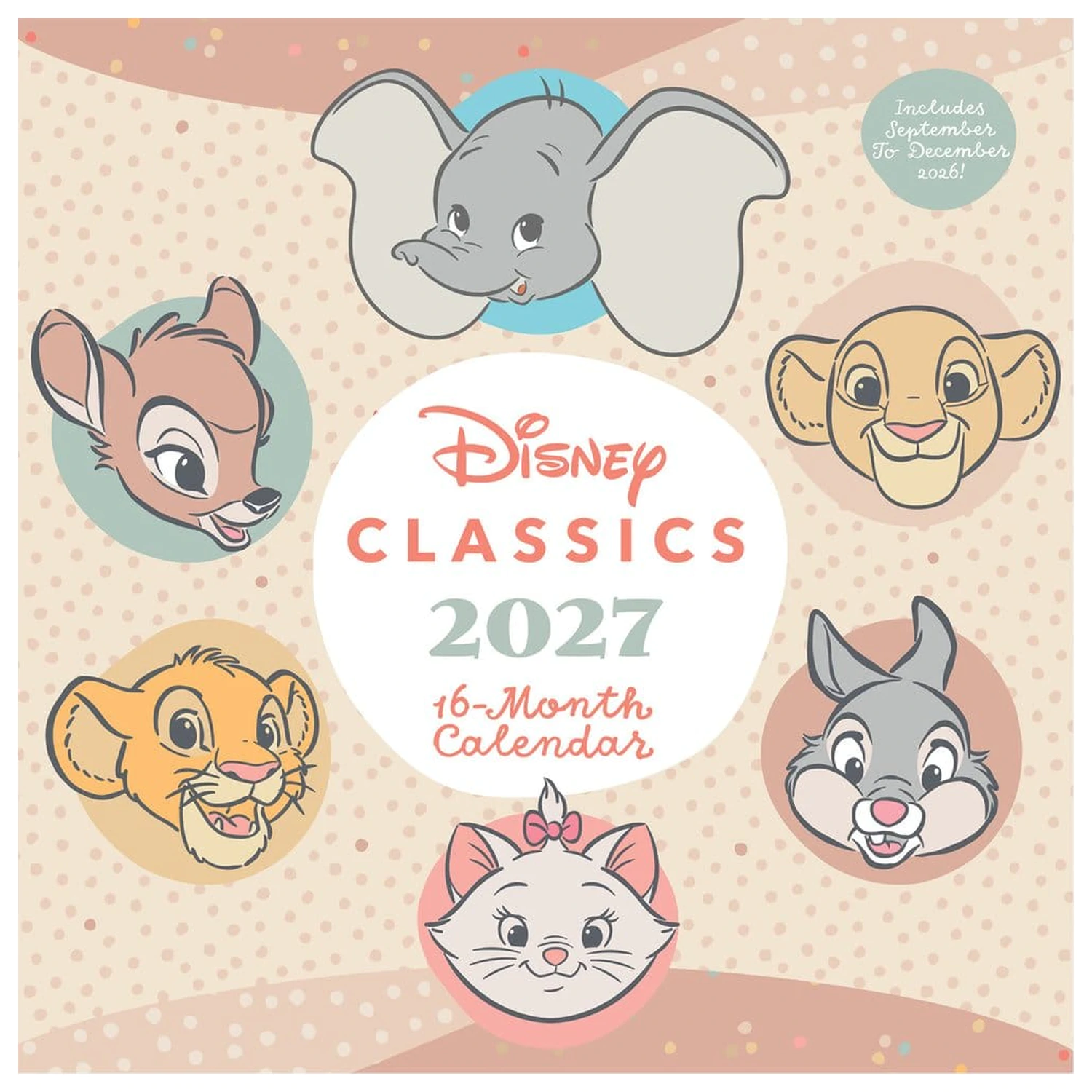 Disney Classics Calendar Treasured Memories 2027 30 x 30 cm product photo