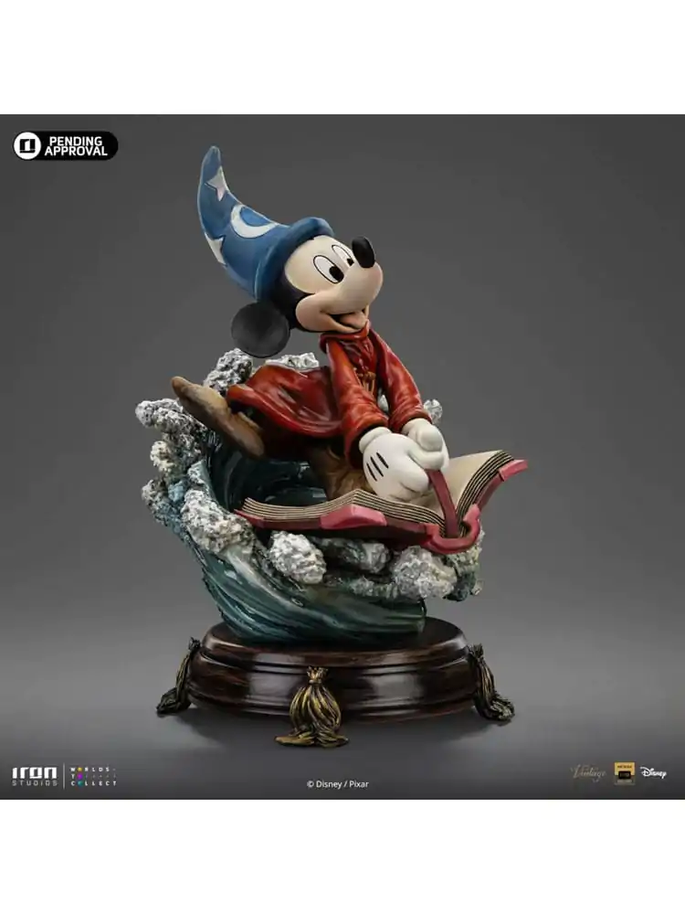 Disney Classics Vintage Collection Deluxe Art Scale Statue 1/10 Sorcerer Mickey 28 cm product photo