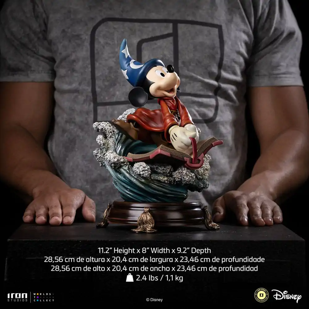 Disney Classics Vintage Collection Deluxe Art Scale Statue 1/10 Sorcerer Mickey 28 cm product photo