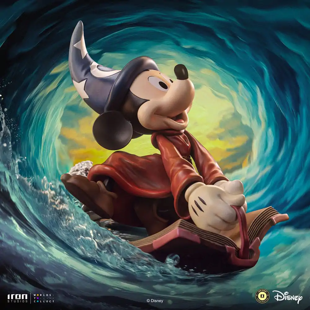 Disney Classics Vintage Collection Deluxe Art Scale Statue 1/10 Sorcerer Mickey 28 cm product photo