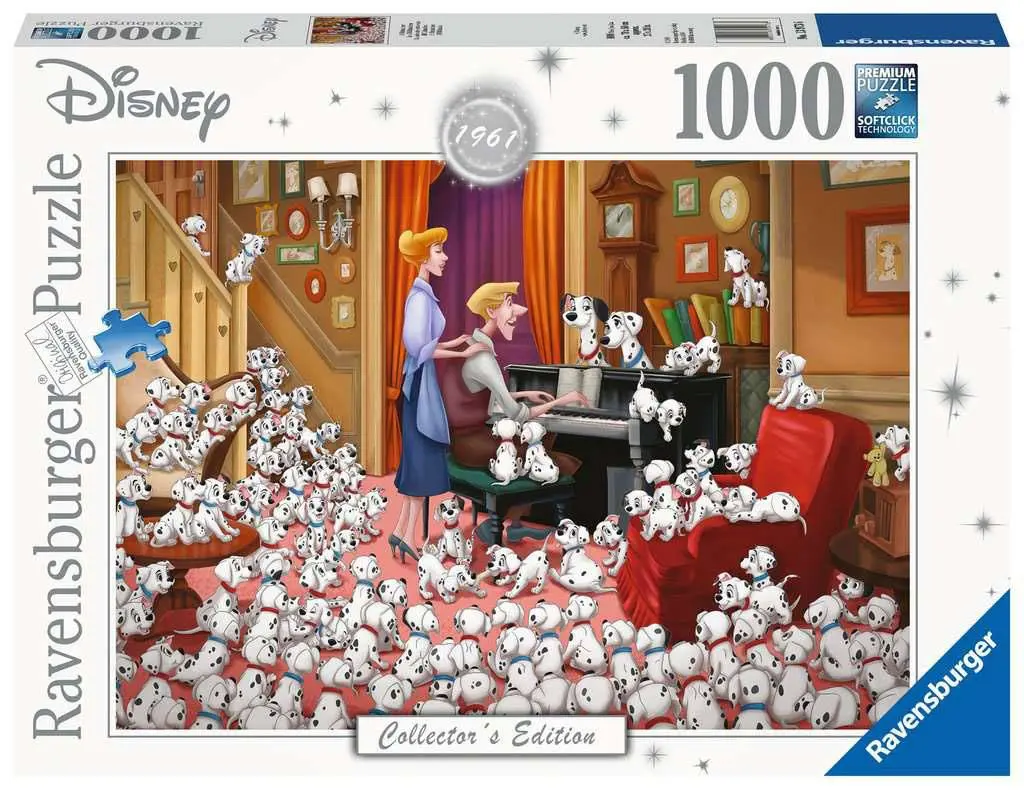 Disney Collector's Edition Jigsaw Puzzle 101 Dalmations (1000 pieces) product photo
