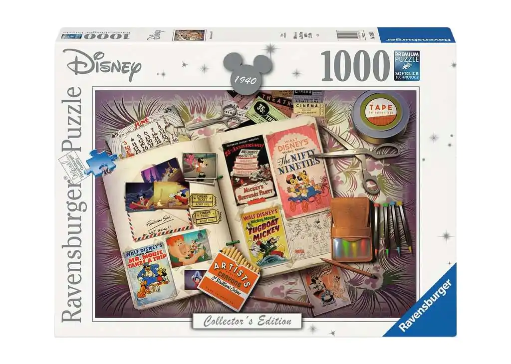 Disney Collector's Edition Jigsaw Puzzle 1940 (1000 pieces) termékfotó