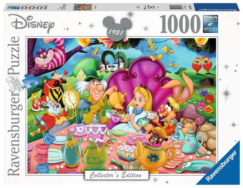 Disney Collector's Edition Jigsaw Puzzle Alice in Wonderland (1000 pieces) product photo