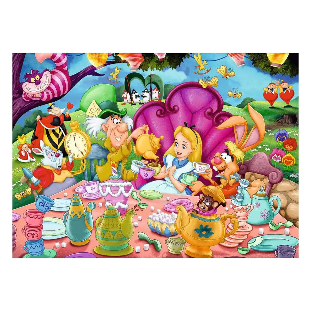 Disney Collector's Edition Jigsaw Puzzle Alice in Wonderland (1000 pieces) product photo