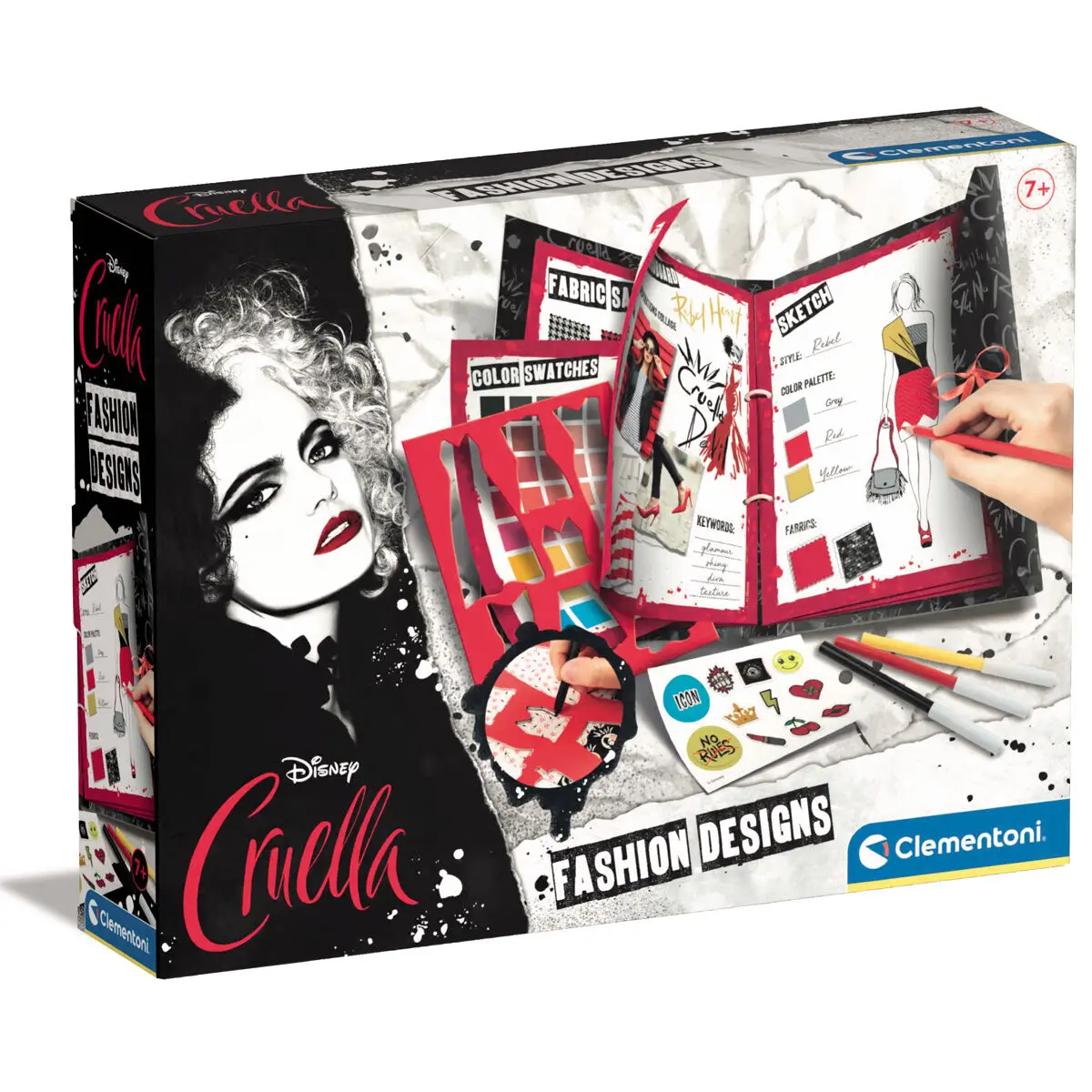 Disney Cruella Fashion Desings Look Book product photo