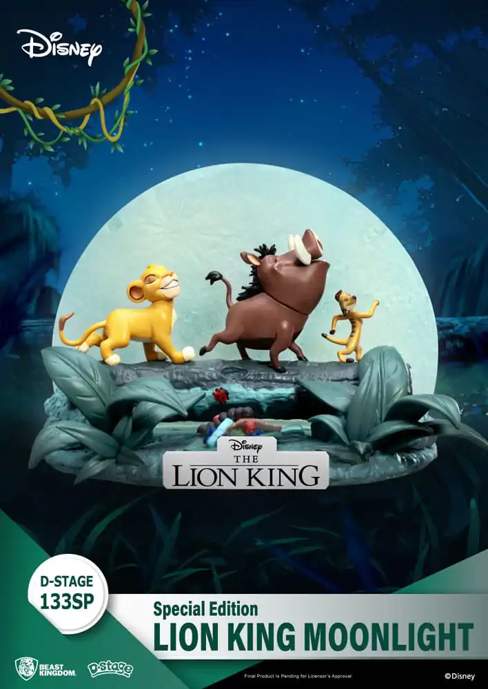 Disney D-Stage PVC Diorama The Lion King Moonlight Special Edition 12 cm termékfotó