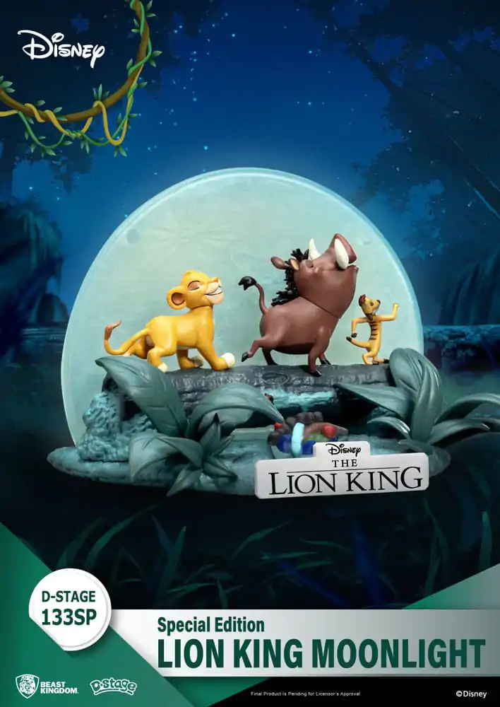 Disney D-Stage PVC Diorama The Lion King Moonlight Special Edition 12 cm termékfotó