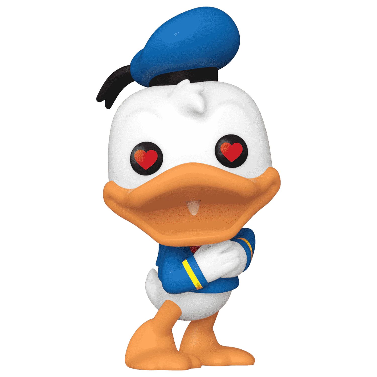 Disney DD 90th Anniversary Funko POP! Disney Vinyl Figure Donald Duck(heart eyes) 9 cm product photo