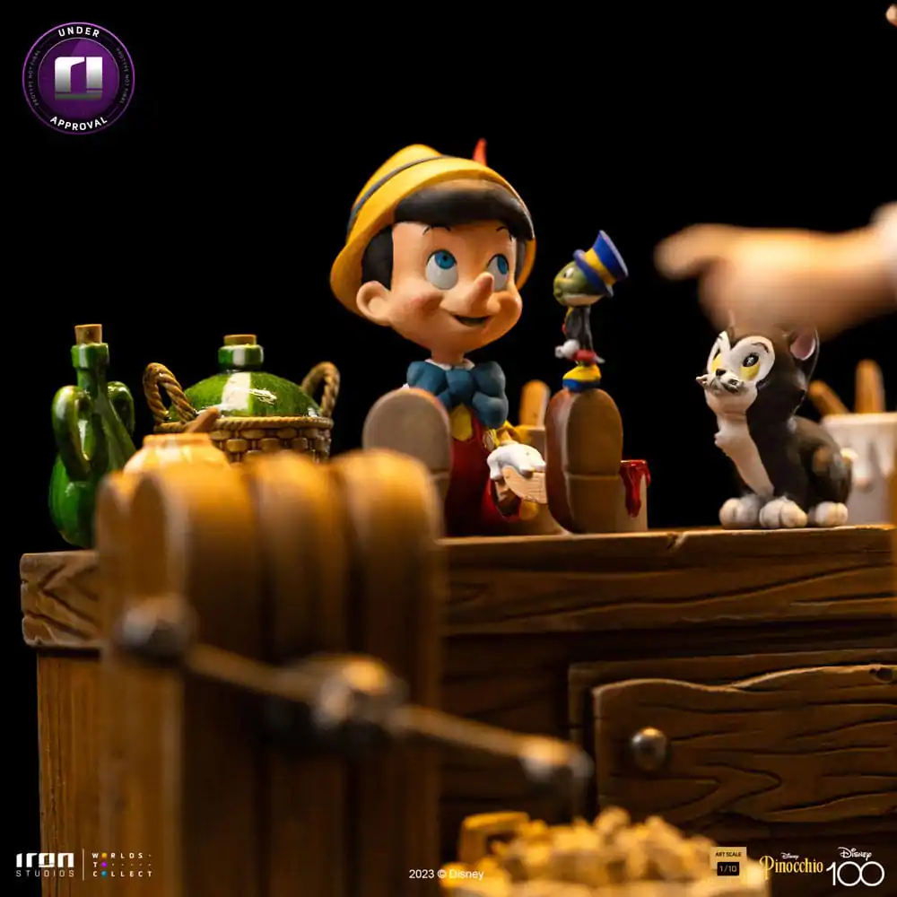 Disney Deluxe Art Scale Statue 1/10 Pinocchio 42 cm product photo