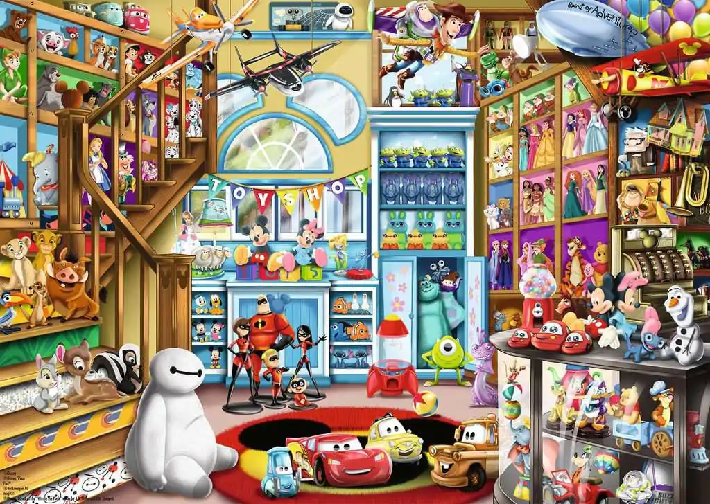 Disney Jigsaw Puzzle Disney Pixar Toy Store (1000 pieces) product photo