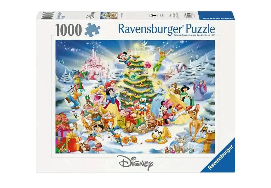 Disney Jigsaw Puzzle Disney's Christmas (1000 pieces) termékfotó