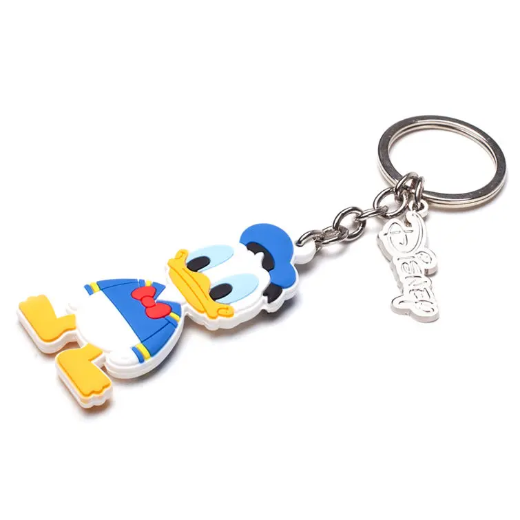 Disney Doland Duck rubber keychain product photo